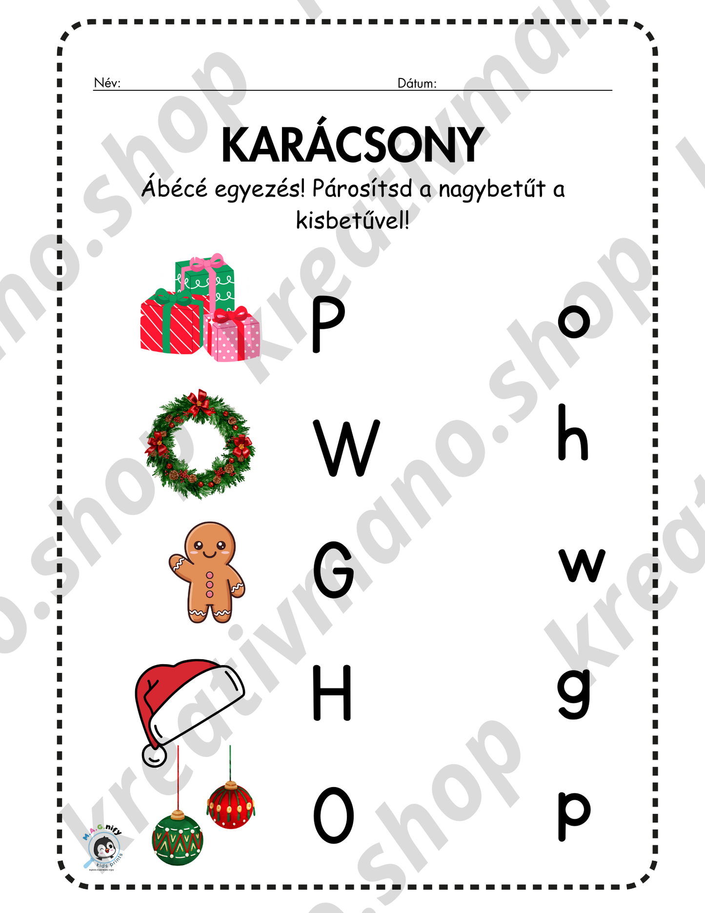 Karácsonyos foglalkoztatók és színezők és kivágható díszek kicsiknek