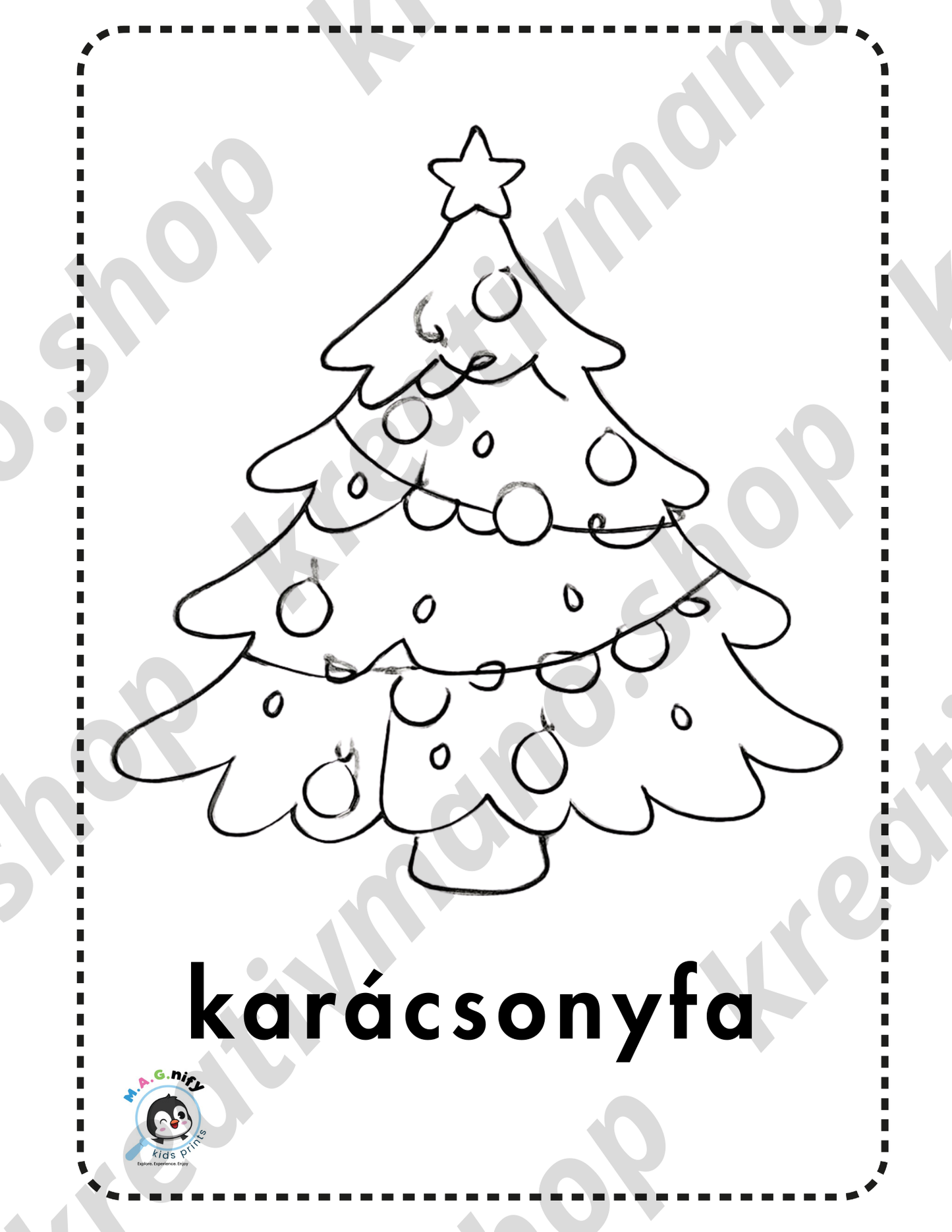 Karácsonyos foglalkoztatók és színezők és kivágható díszek kicsiknek